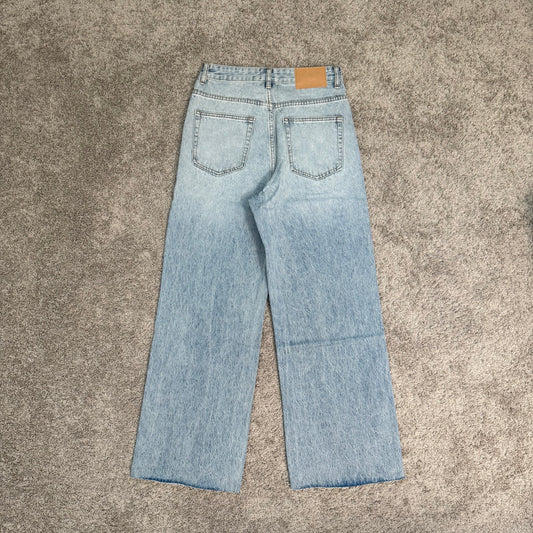 Washed Blue Relaxed Denim