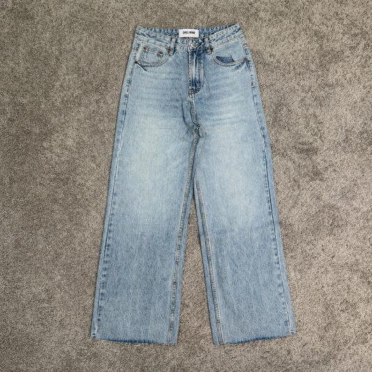Washed Blue Relaxed Denim