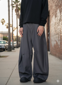 SS25 Black Cut  Pant